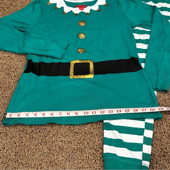 Women’s Large holiday Elf Pajama set - Picture 5 of 10